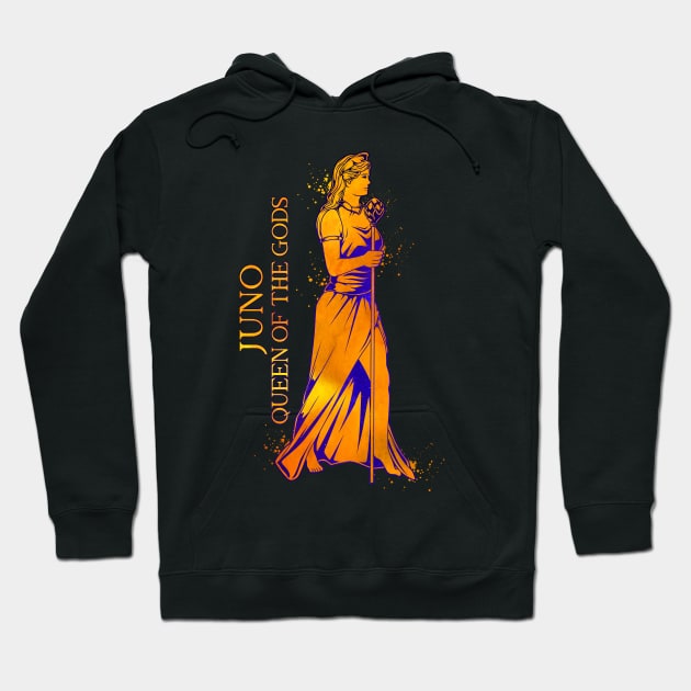 Queen of the gods - Juno Hoodie by Modern Medieval Design